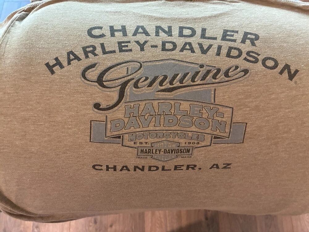 HOM5033 Harley Davison Vintage Graphic T-Shirt Chandler, AR Faded Size 2X